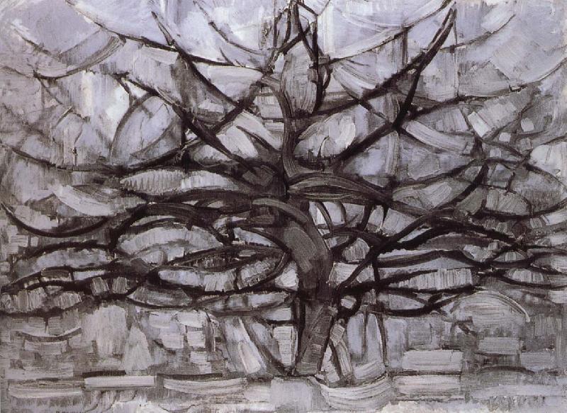 Piet Mondrian Grey tree